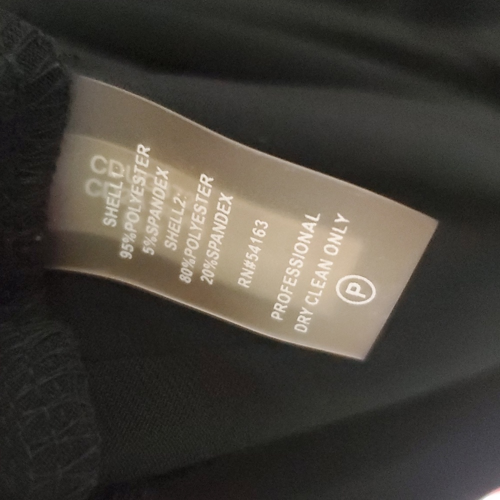 Calvin Klein Black Mesh Panel Mini Dress 10 - Picture 3 of 6